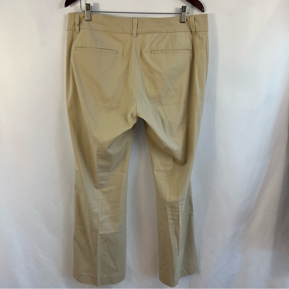 Old Navy Pants Womens Size 12 Tan Chinos Work Casual Khakis - Picture 5 of 5